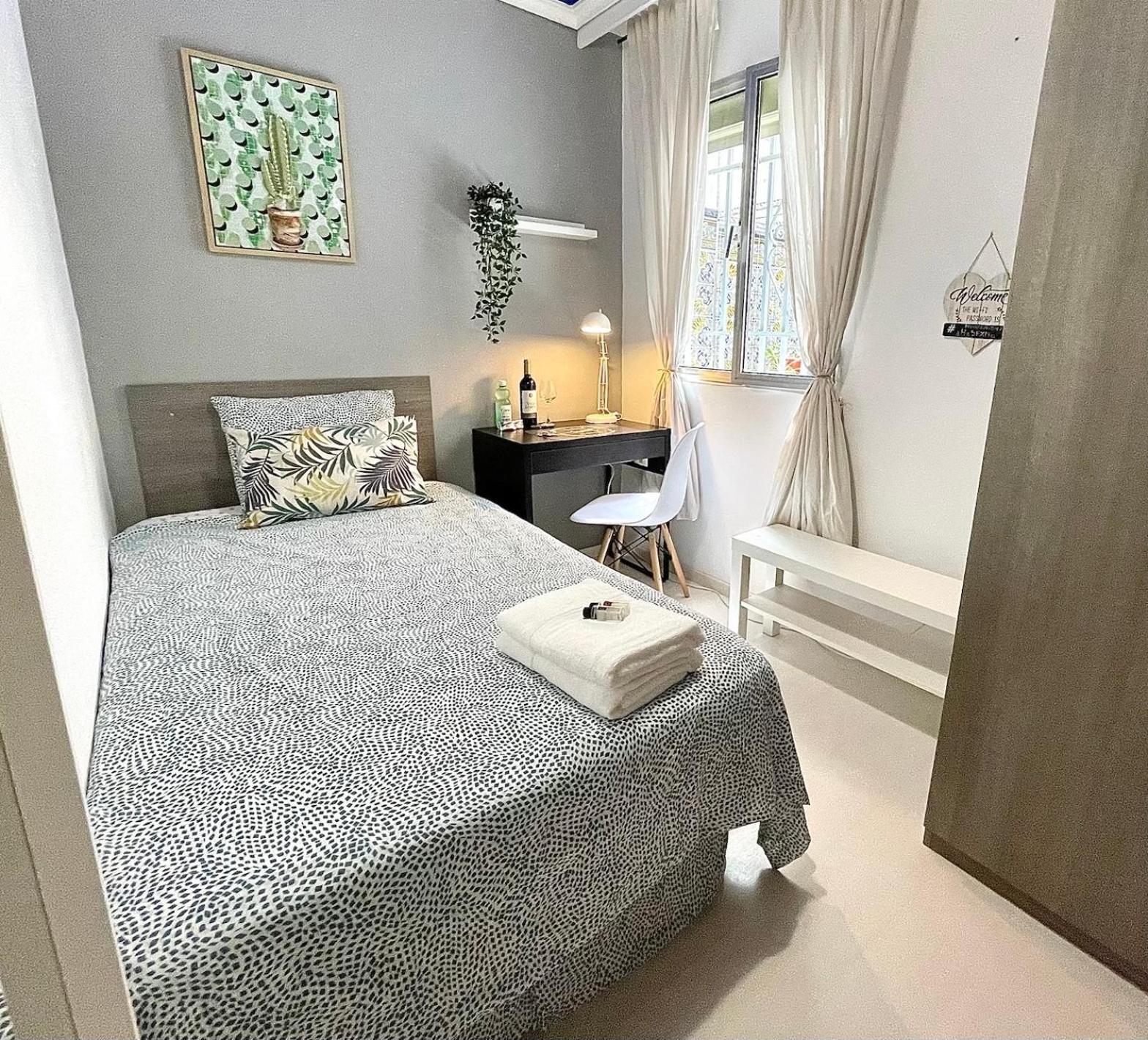 Central Private Bedroom - Comfy&Quiet - Near City Of Arts And Sciences Valencia Exteriör bild